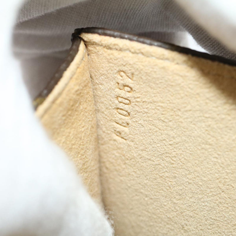 Louis Vuitton Pochette Florentine Brown Canvas Shoulder Bag (Pre-Owned)