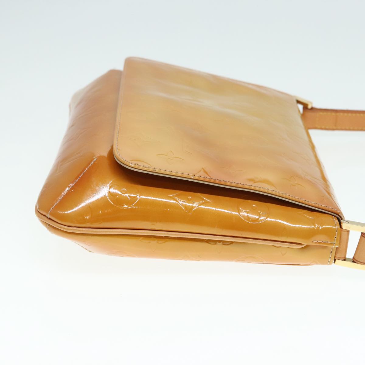 Louis Vuitton Thompson Street Yellow Patent Leather Shoulder Bag (Pre-Owned)