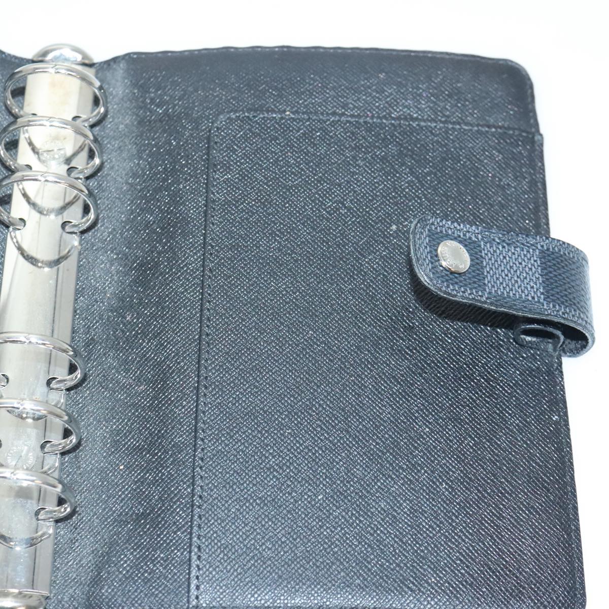 Louis Vuitton Agenda Cover Grey Canvas Wallet  (Pre-Owned)