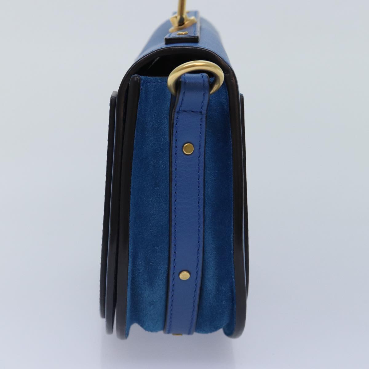 Chloé Nile Blue Leather Handbag (Pre-Owned)