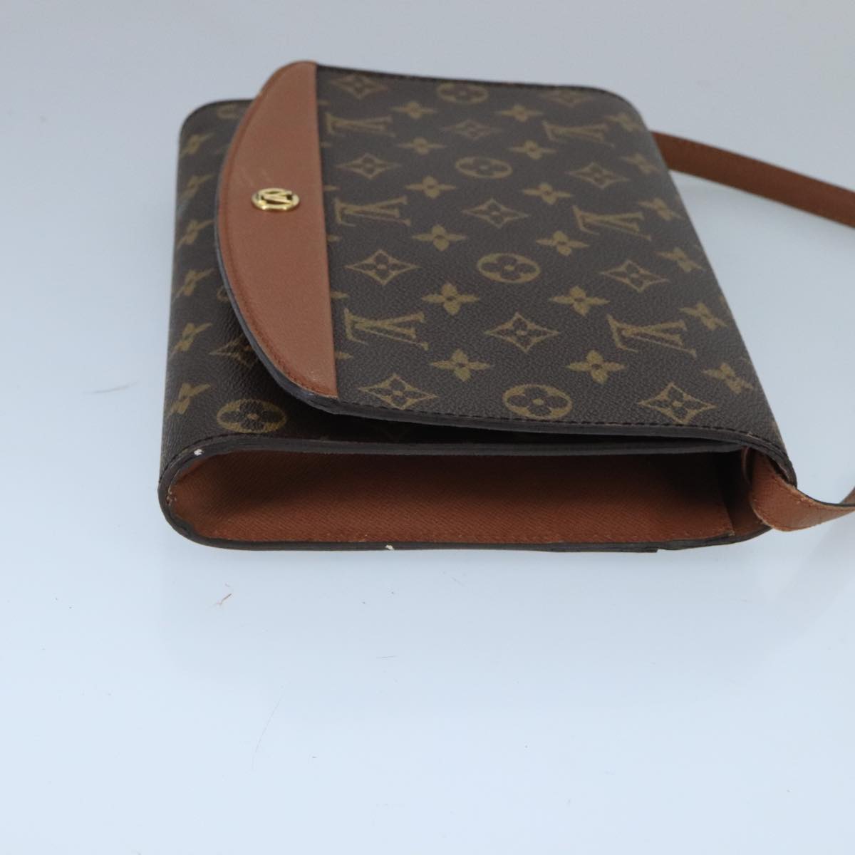 Louis Vuitton Bordeaux Brown Canvas Shoulder Bag (Pre-Owned)