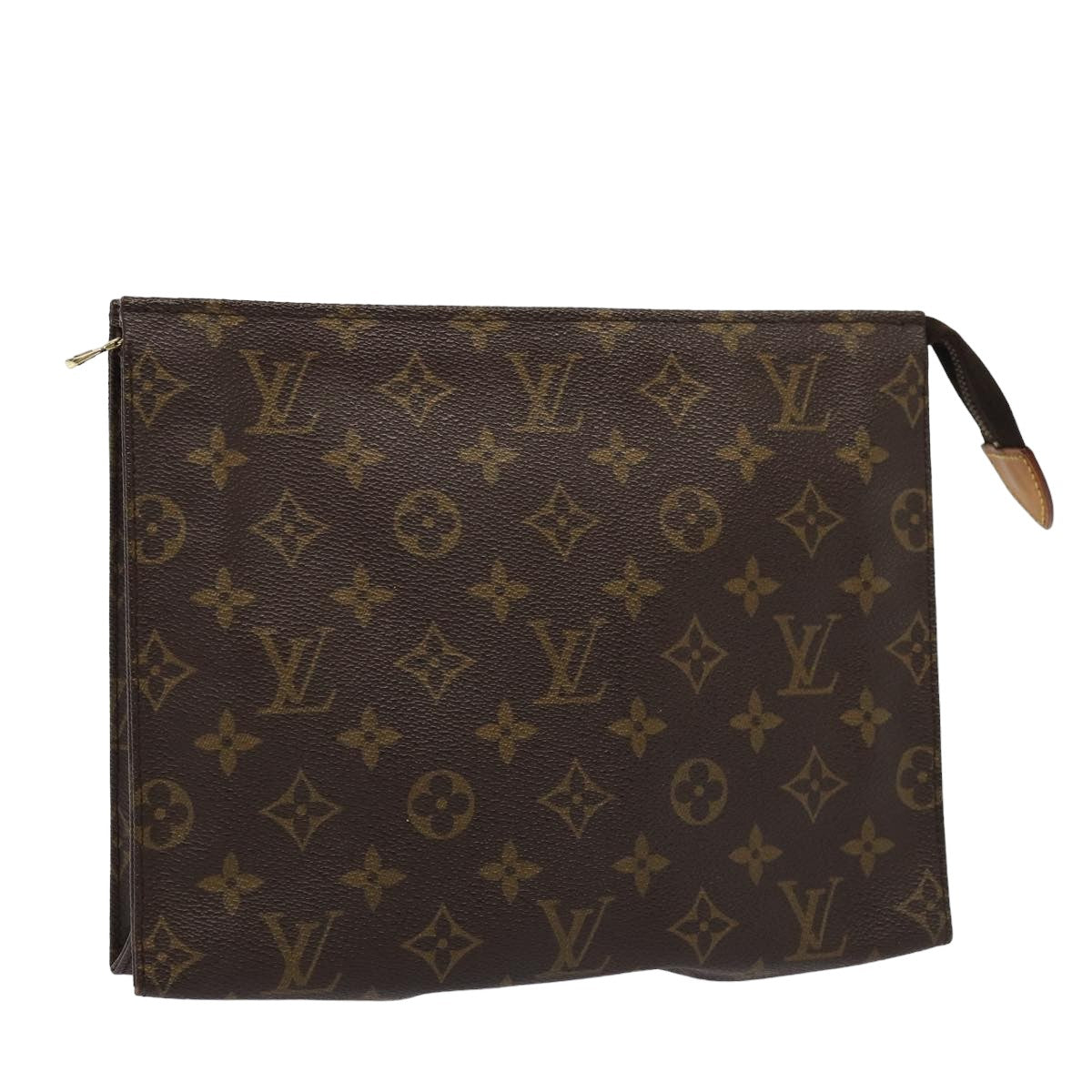 Louis Vuitton Trousse De Toilette Brown Canvas Clutch Bag (Pre-Owned)