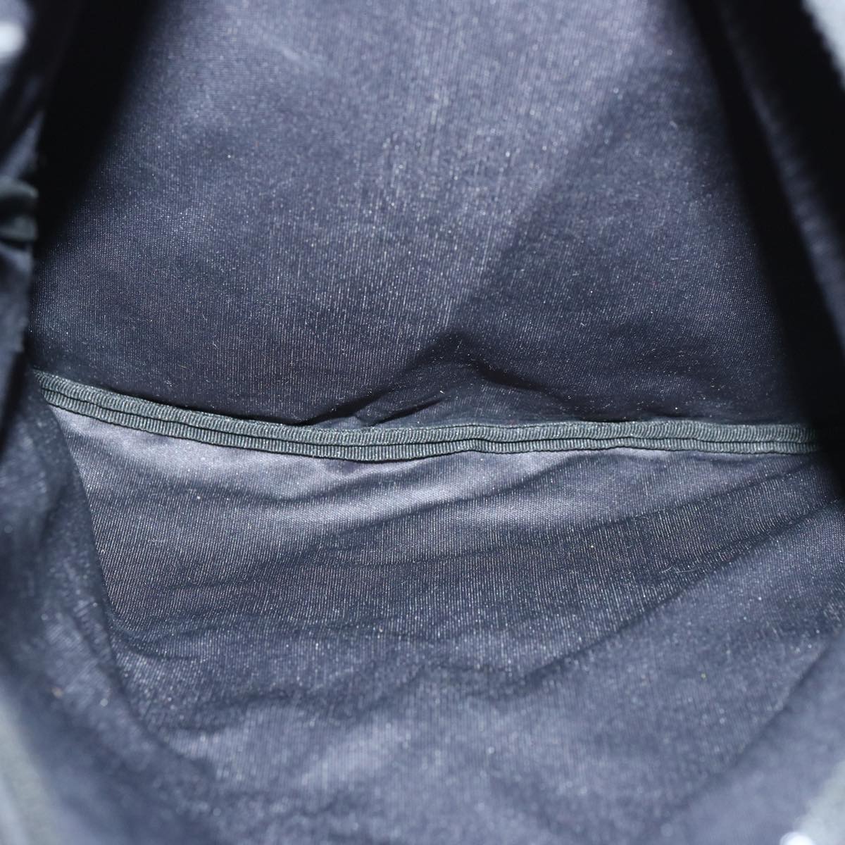 Fendi Zucca Black Canvas Shoulder Bag (Pre-Owned)
