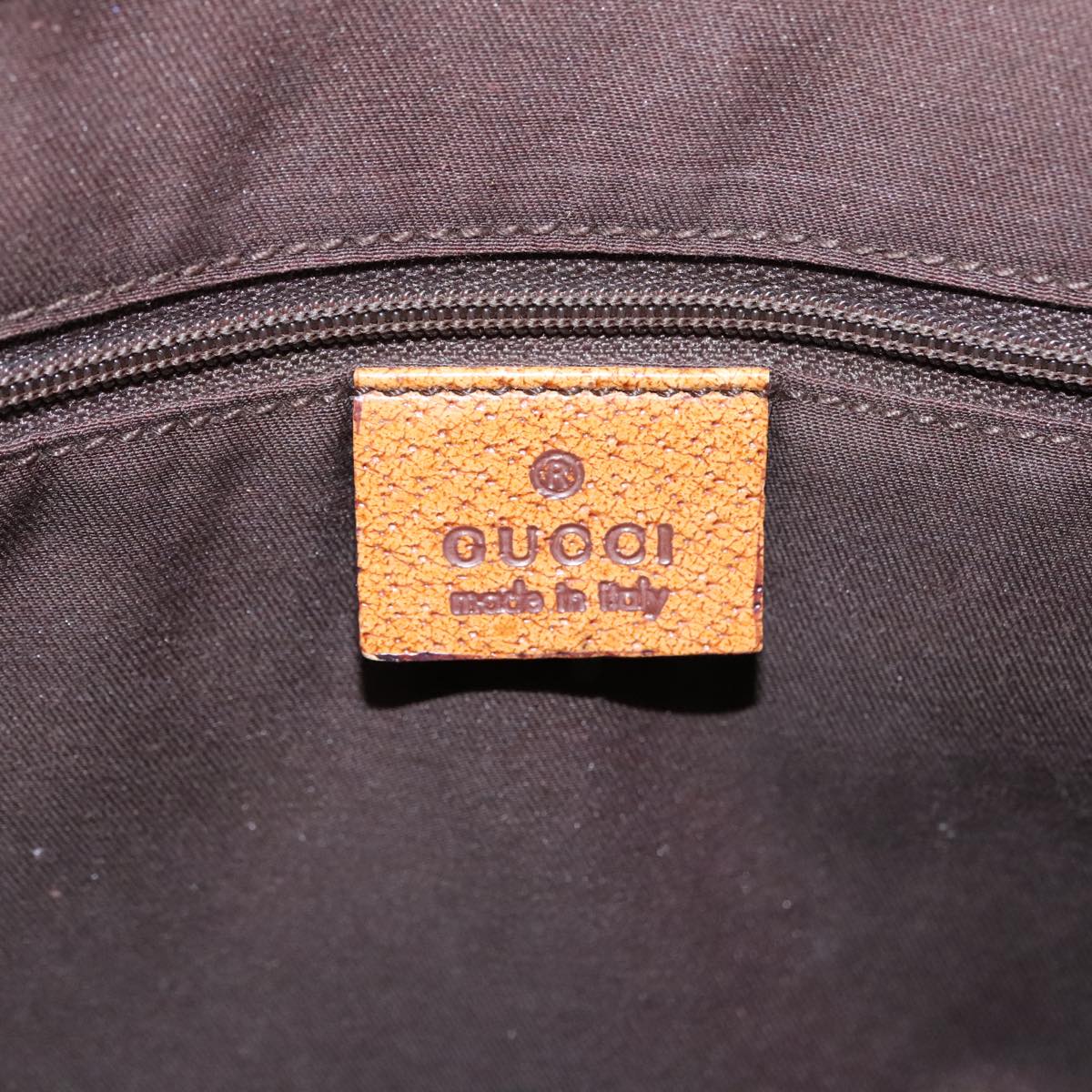 Gucci Beige Canvas Shoulder Bag (Pre-Owned)