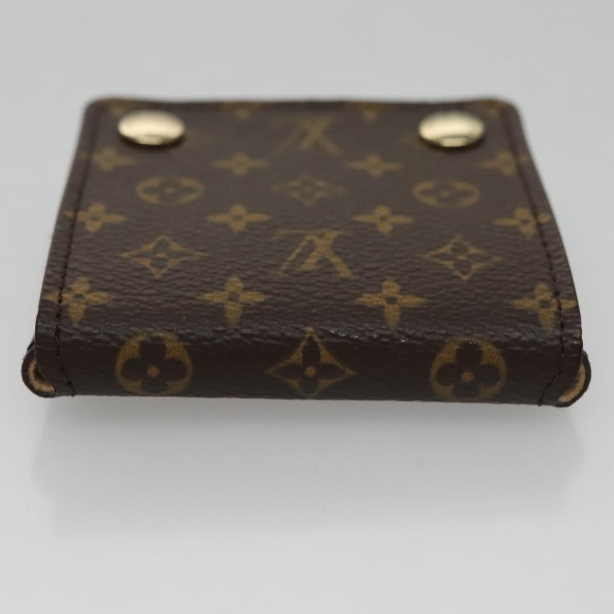 Louis Vuitton Jewelry Case Brown Canvas Wallet  (Pre-Owned)