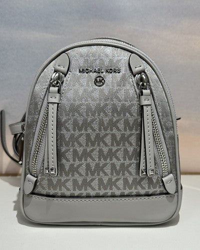 MICHAEL KORS Signature Brooklyn Extra Small Convertible Messenger Backpack