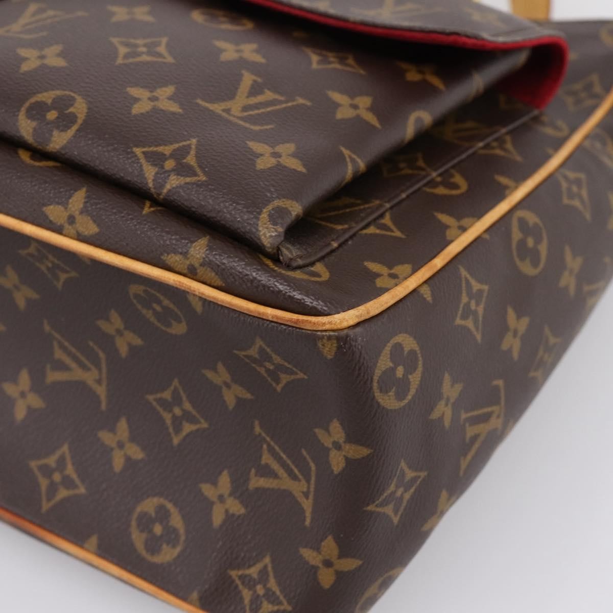 Louis Vuitton Multipli Cite Monogram Canvas Brown Canvas Shoulder Bag Bag (Pre-Owned)