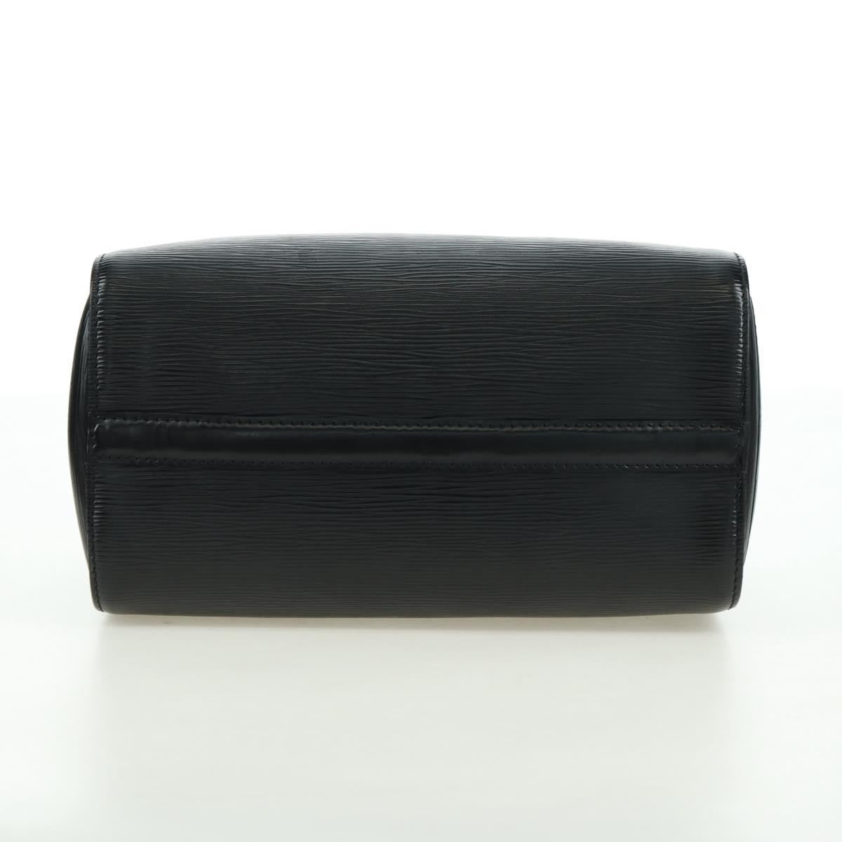 Louis Vuitton Speedy Epi Leather Black Leather Handbag (Pre-Owned)