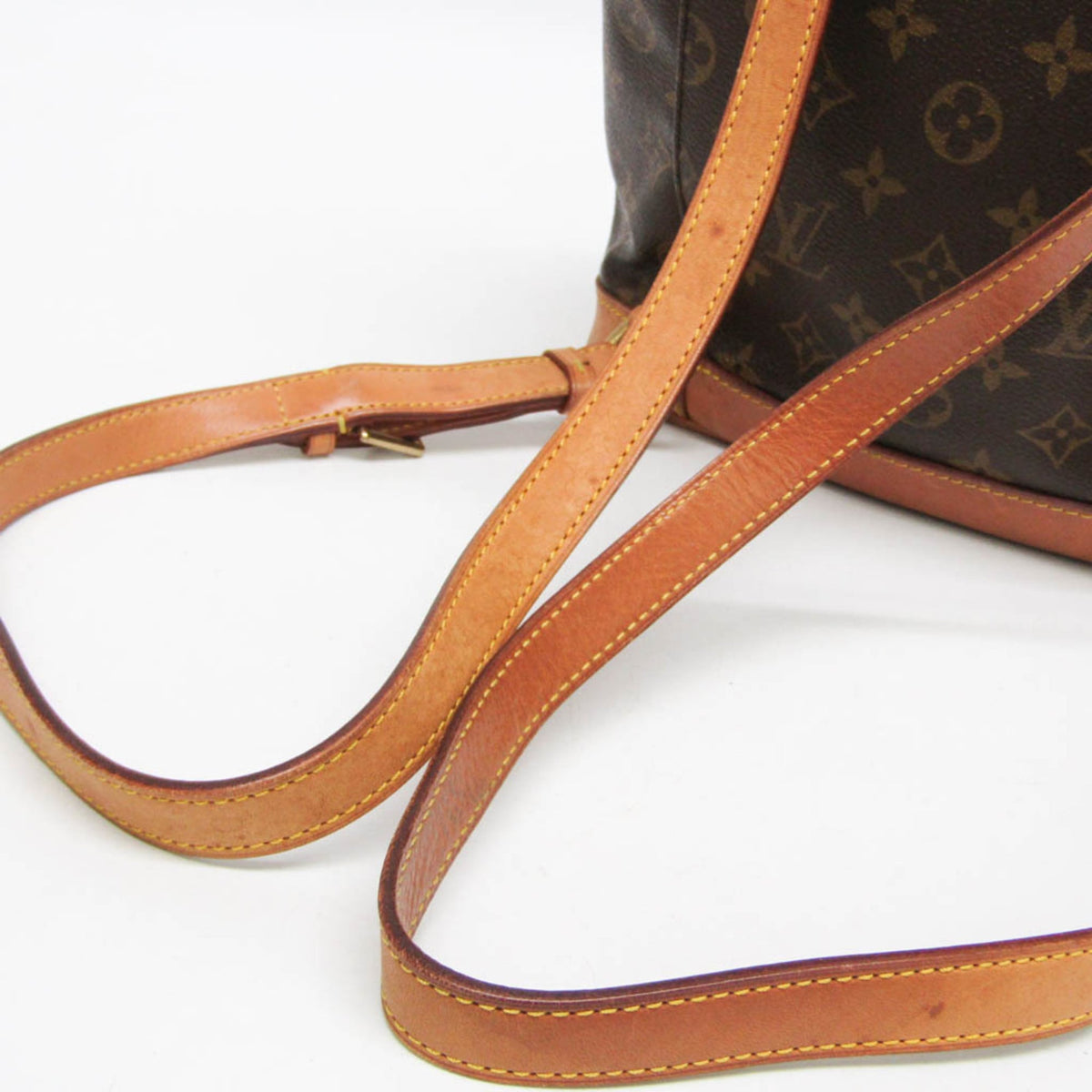 Louis Vuitton Vintage Montsouris Monogram Canvas Brown Canvas Backpack Bag (Pre-Owned)