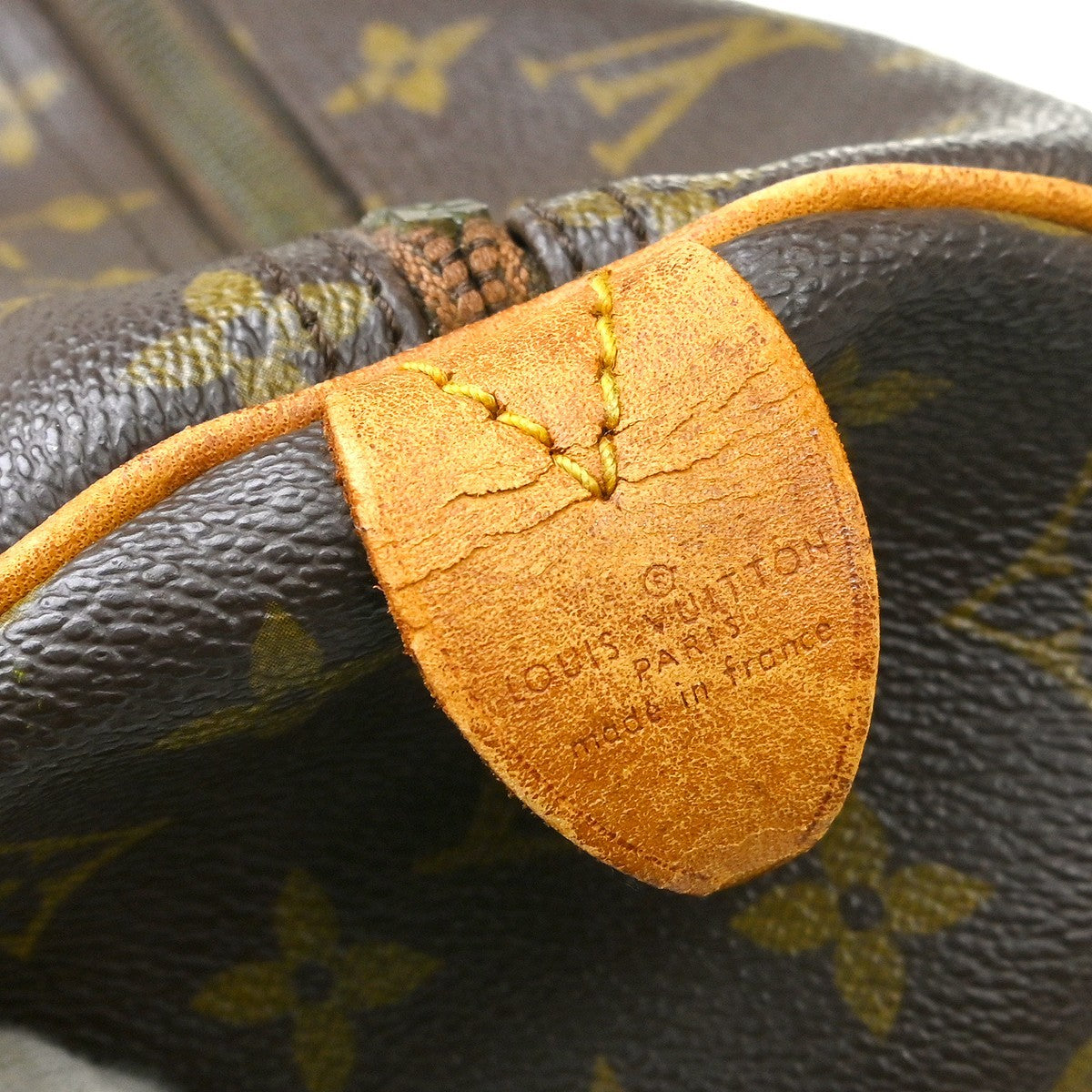 Louis Vuitton Keepall Monogram Canvas Brown Canvas Travel Bag Bag (Pre-Owned)