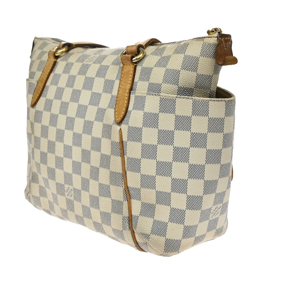 Louis Vuitton Totally Damier Beige Canvas Handbag (Pre-Owned)