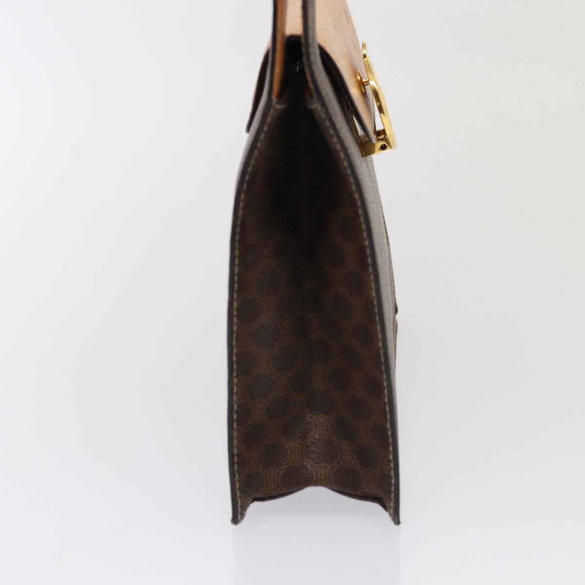 Céline Macadam Brown Canvas Handbag (Pre-Owned)