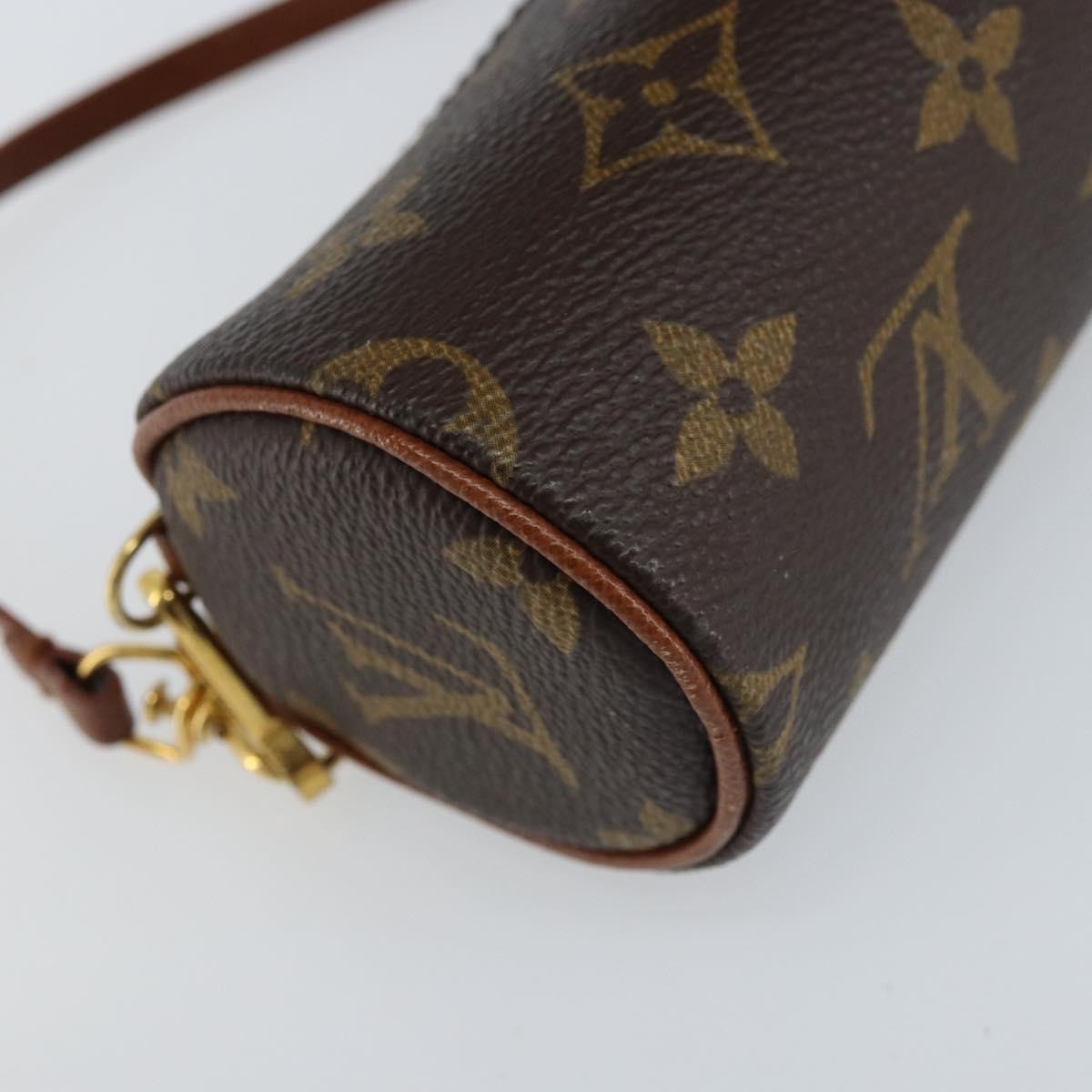 Louis Vuitton Papillon Pochette Monogram Canvas Brown Canvas Clutche & Pouche Bag (Pre-Owned)