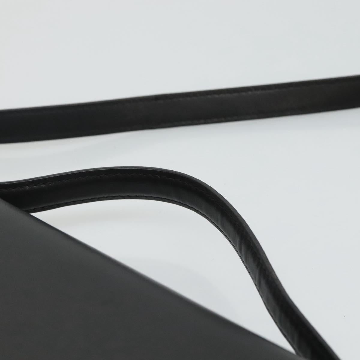 Céline Case Flap Black Leather Shoulder Bag (Pre-Owned)