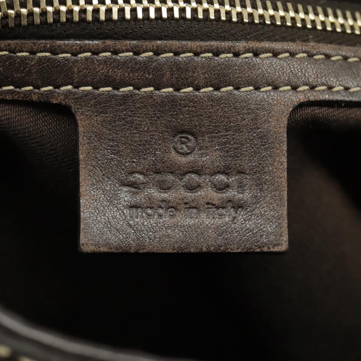 Gucci Gg Crystal Beige Canvas Handbag (Pre-Owned)