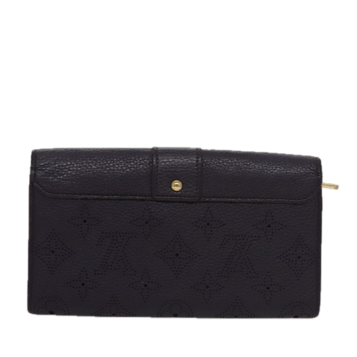Louis Vuitton Amelia Purple Leather Wallet  (Pre-Owned)