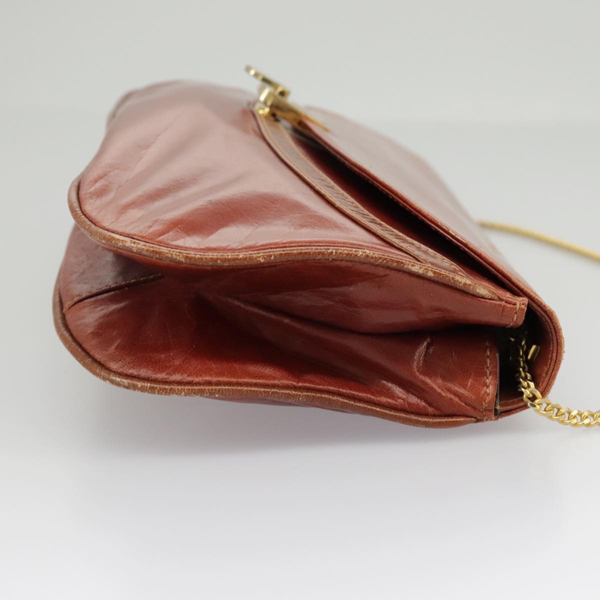 Bally Brown Leather Shoulder Bag (Pre-Owned)