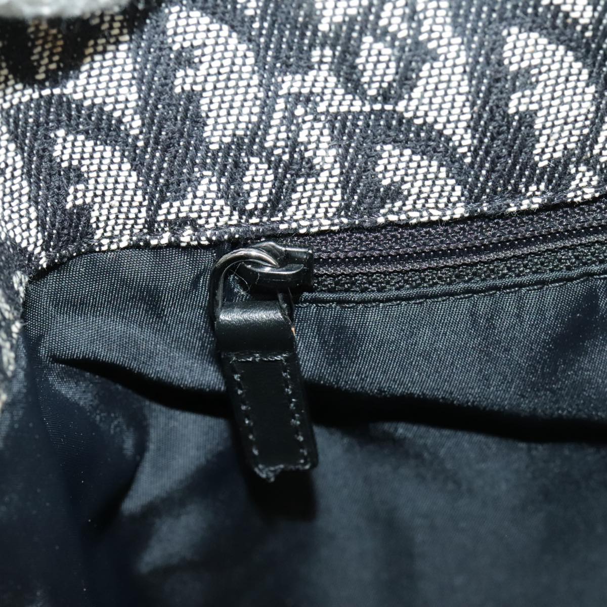 Dior Navy Canvas Tote Bag (Pre-Owned)