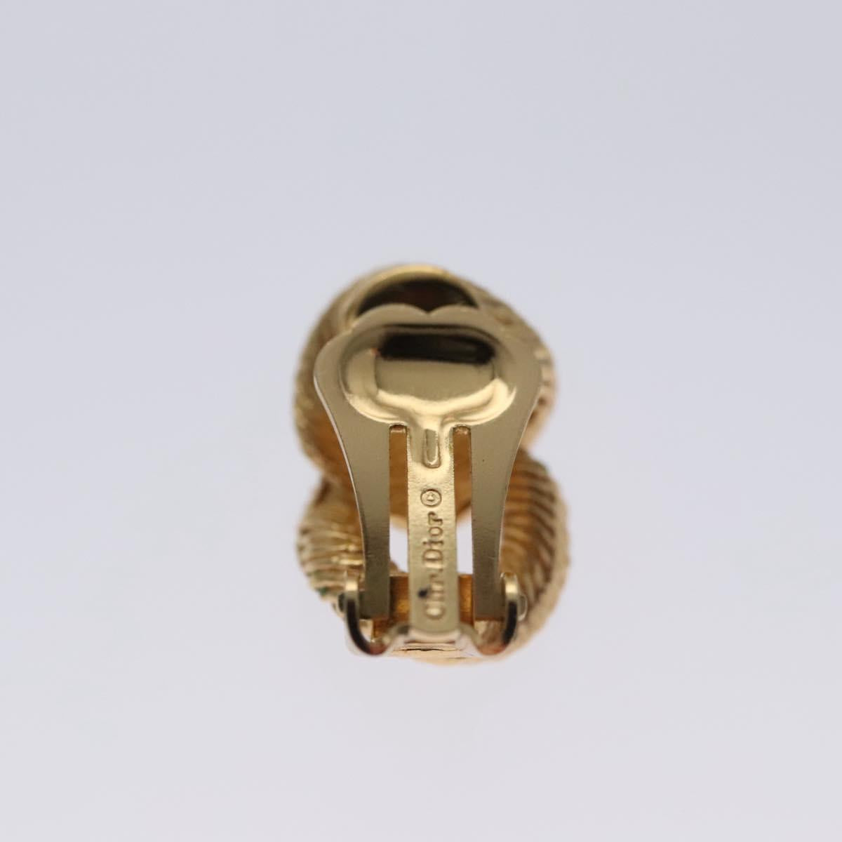 Dior Gold Metal Earring Jewelry (Pre-Owned)
