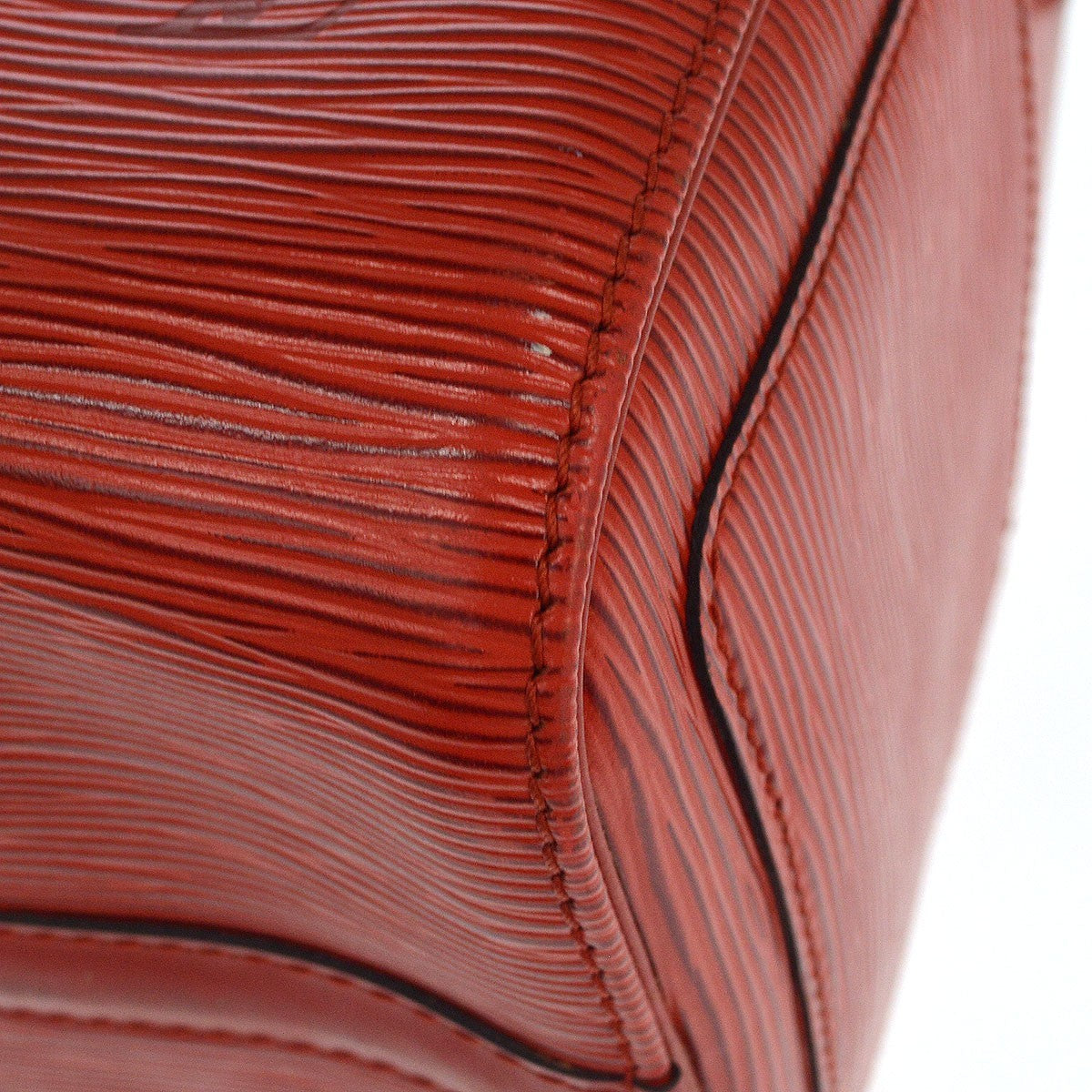 Louis Vuitton Speedy Epi Leather Red Leather Handbag (Pre-Owned)