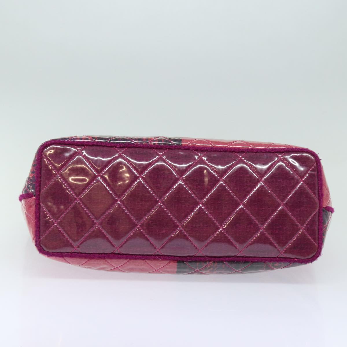 Chanel Matelassé Pink Vinyl Tote Bag (Pre-Owned)