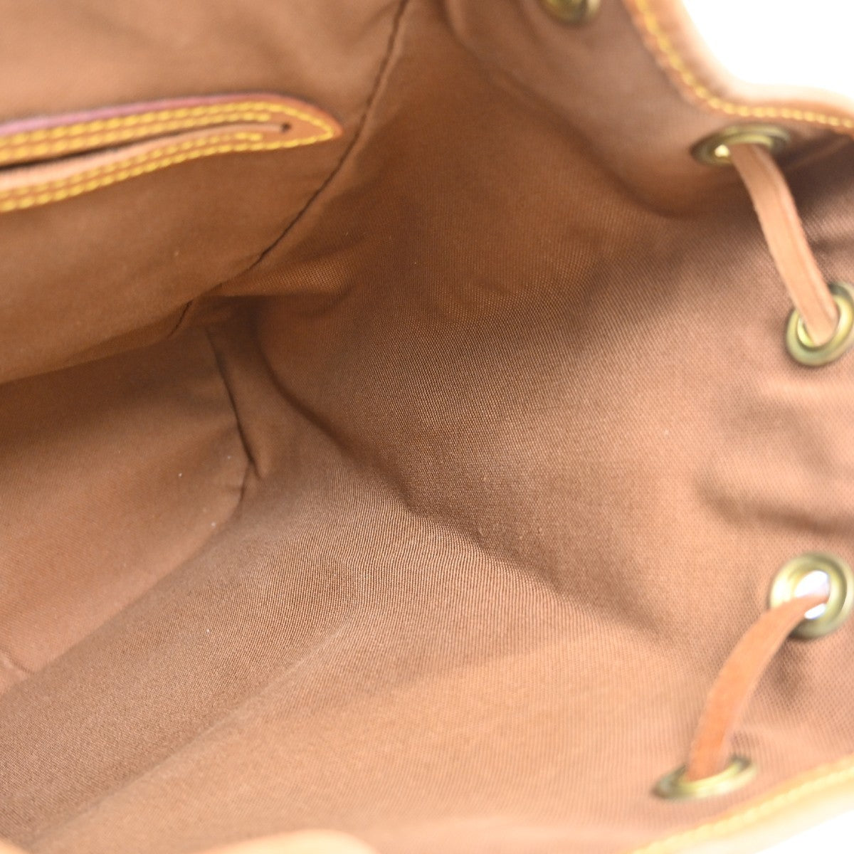 Louis Vuitton Montsouris Monogram Brown Canvas Backpack Bag (Pre-Owned)