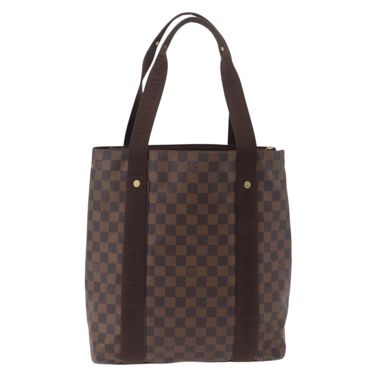Louis Vuitton Cabas Beaubourg Damier Brown Canvas Tote Bag Bag (Pre-Owned)