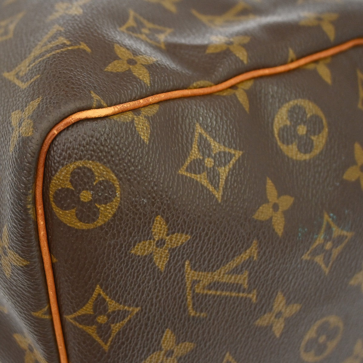 Louis Vuitton Keepall Monogram Canvas Brown Canvas Travel Bag Bag (Pre-Owned)