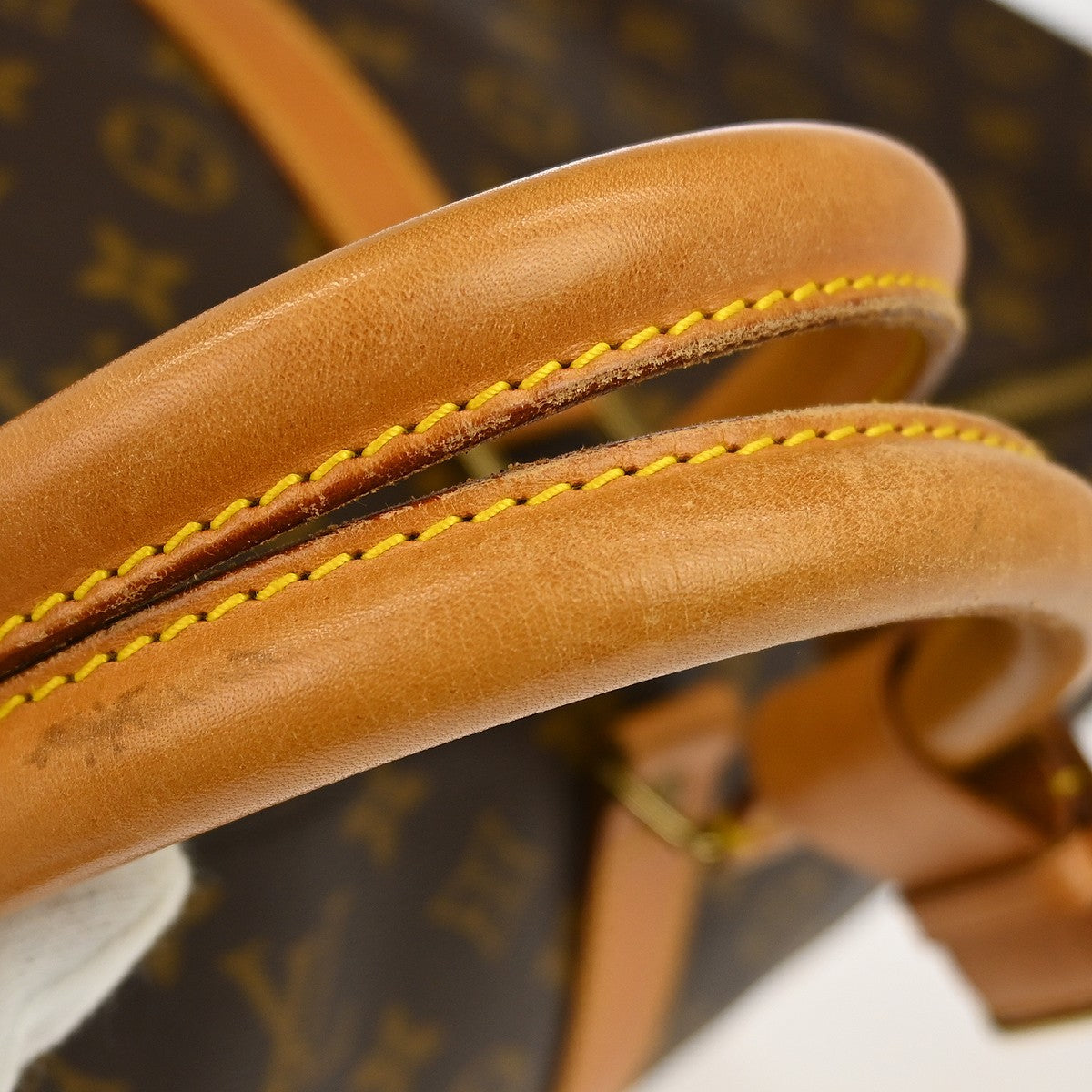 Louis Vuitton Keepall Monogram Brown Canvas Travel Bag Bag (Pre-Owned)