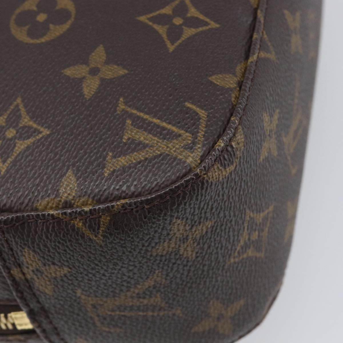 Louis Vuitton Spontini Monogram Canvas Brown Canvas Handbag (Pre-Owned)