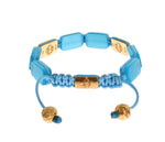 Nialaya CZ Opal 18K Gold 925 Women's Bracelet