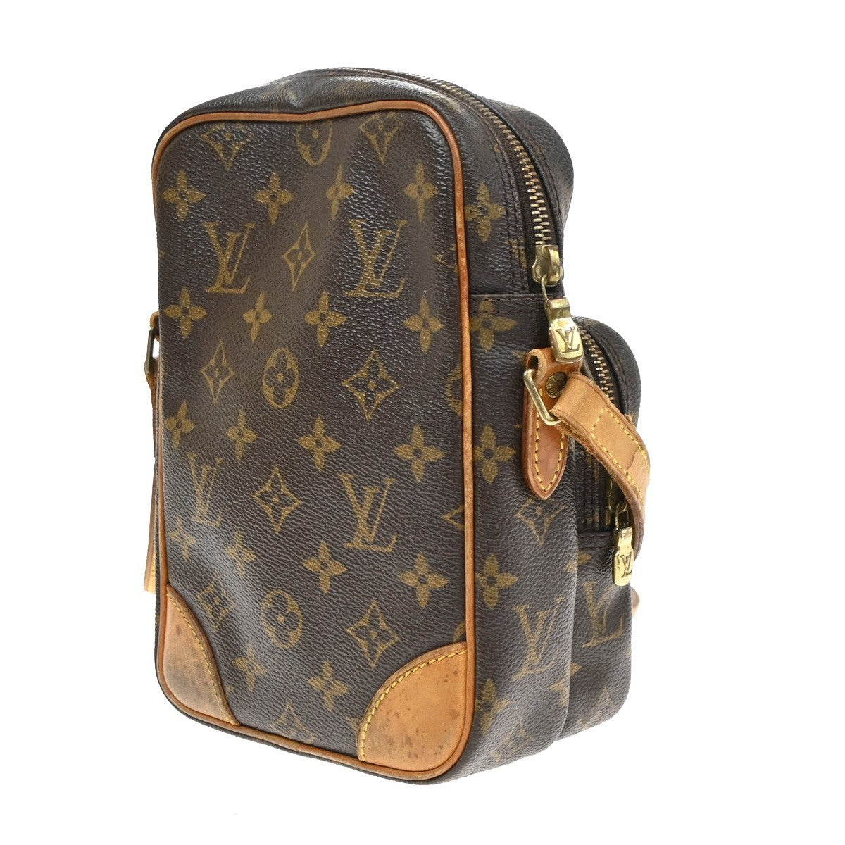 Louis Vuitton Amazone Monogram Canvas Brown Canvas Handbag (Pre-Owned)