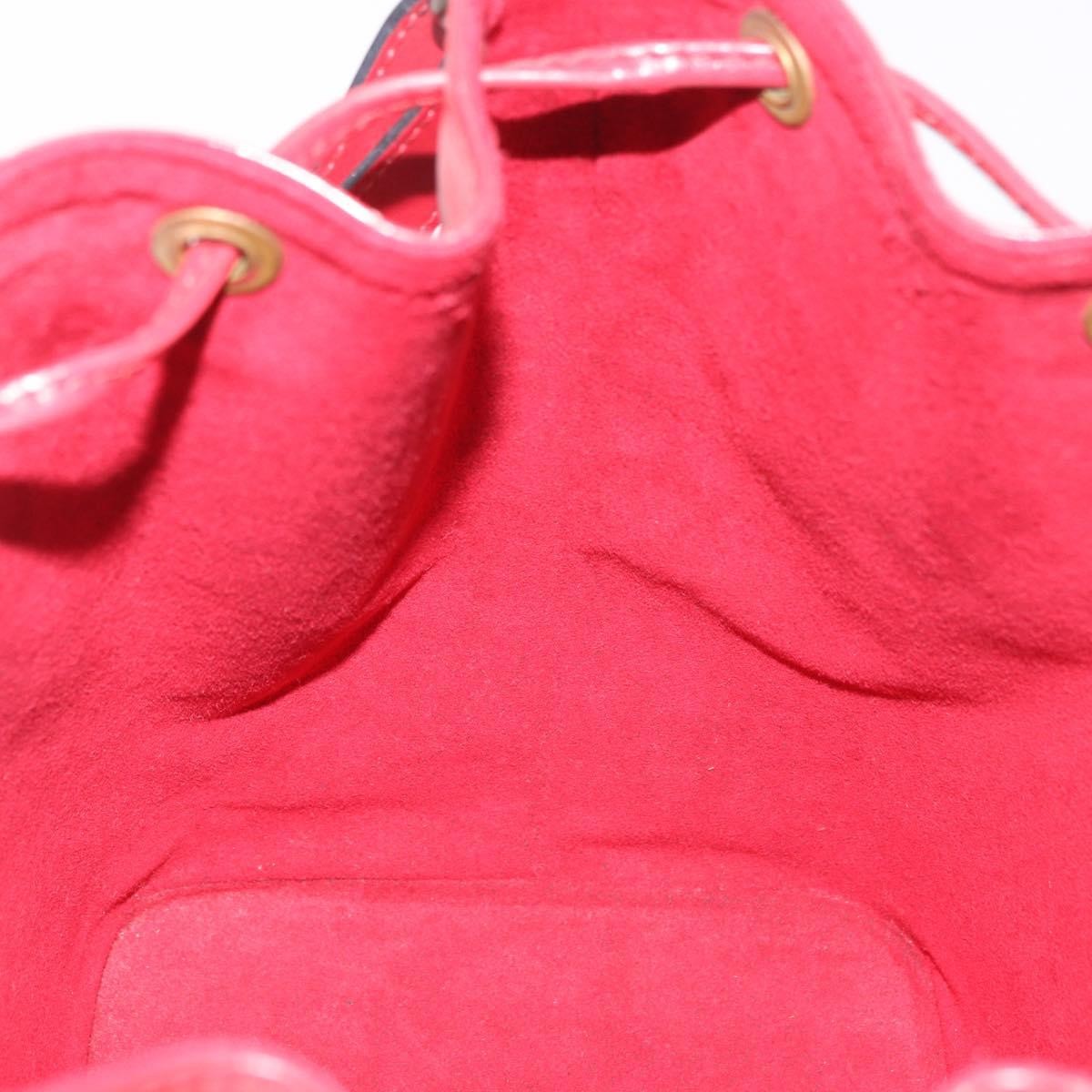 Louis Vuitton Petit Noe Epi Leather Red Leather Shoulder Bag Bag (Pre-Owned)