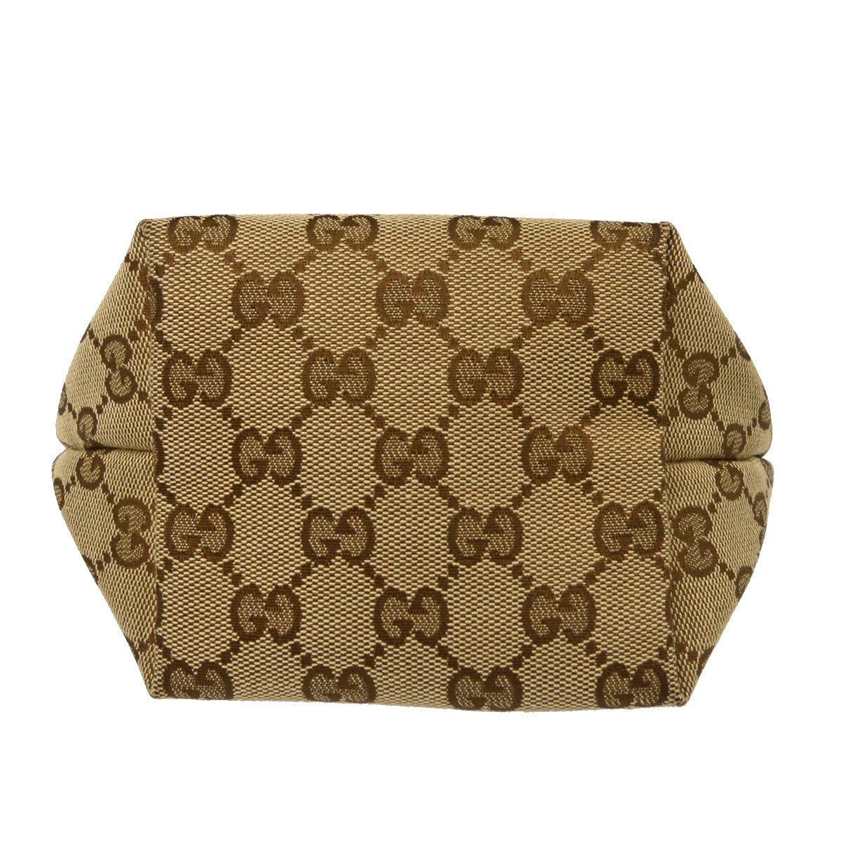 Gucci Kid's Web Gg Canvas Beige Canvas Tote Bag Bag (Pre-Owned)