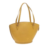 Louis Vuitton Saint Jacques Yellow Leather Shoulder Bag (Pre-Owned)