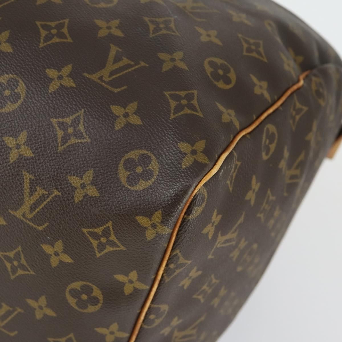 Louis Vuitton Keepall Monogram Canvas Brown Canvas Travel Bag Bag (Pre-Owned)