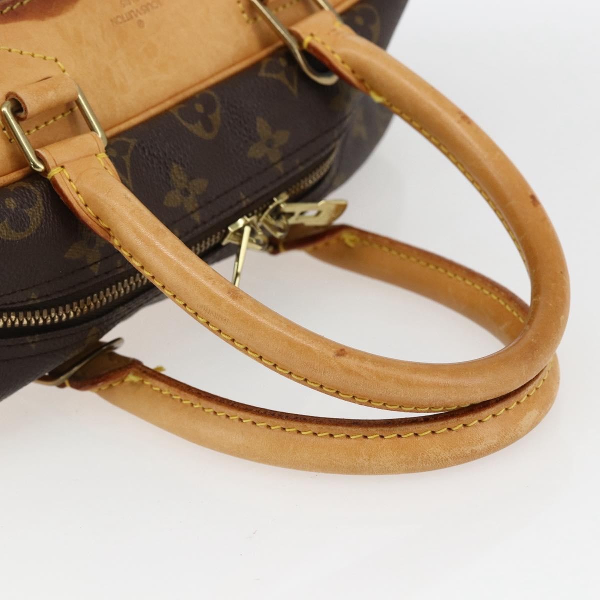 Louis Vuitton Deauville Monogram Canvas Brown Canvas Handbag (Pre-Owned)