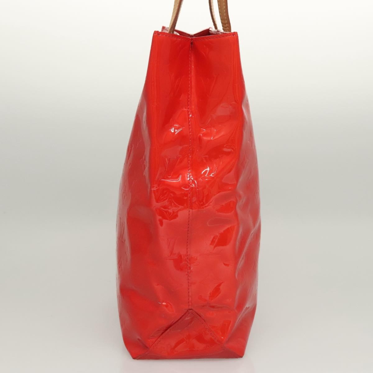 Louis Vuitton Reade Monogram Vernis Red Patent_Leather Handbag (Pre-Owned)