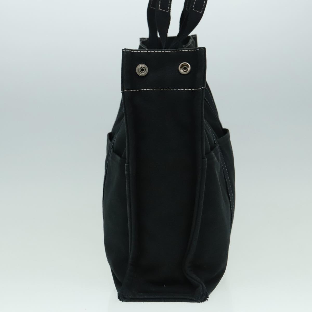 Hermès Fourre Tout Black Canvas Handbag (Pre-Owned)