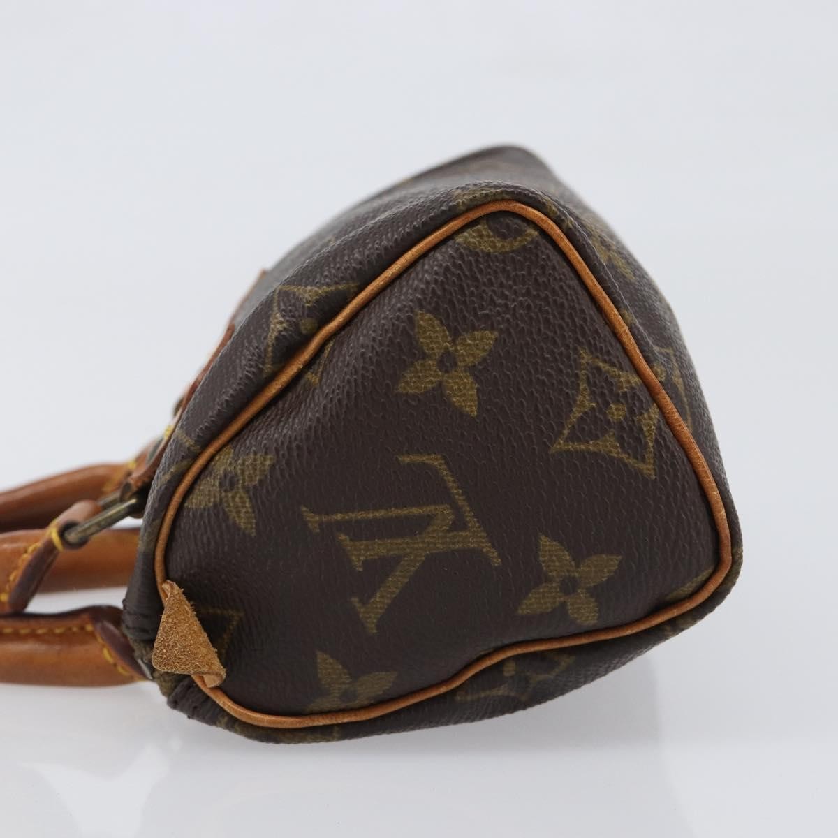 Louis Vuitton Speedy Mini Hl Monogram Canvas Brown Canvas Handbag (Pre-Owned)