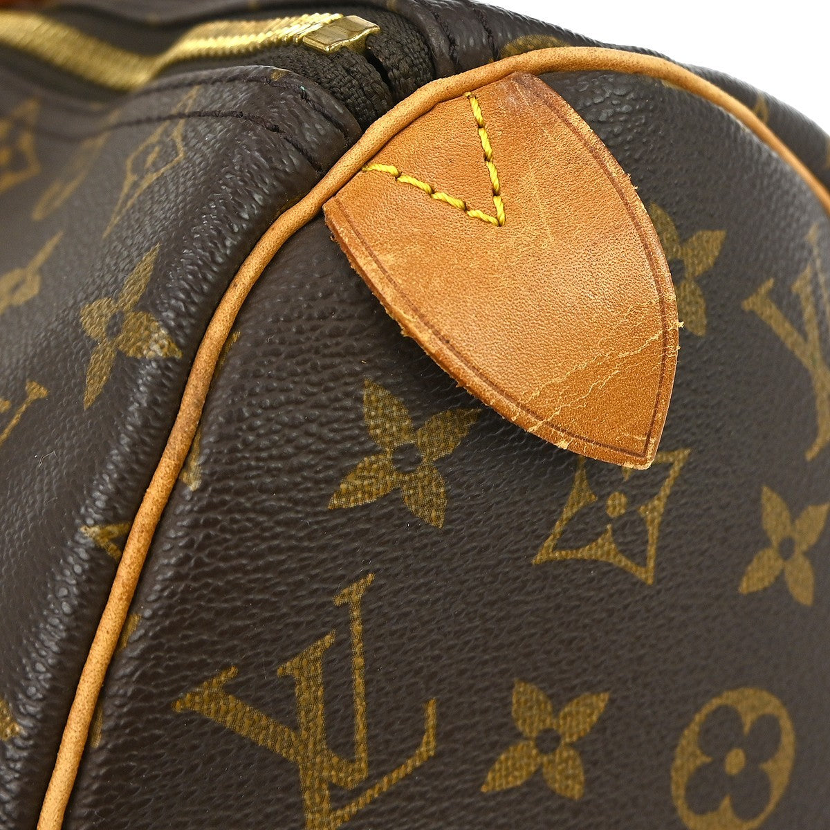 Louis Vuitton Keepall Monogram Brown Canvas Travel Bag Bag (Pre-Owned)
