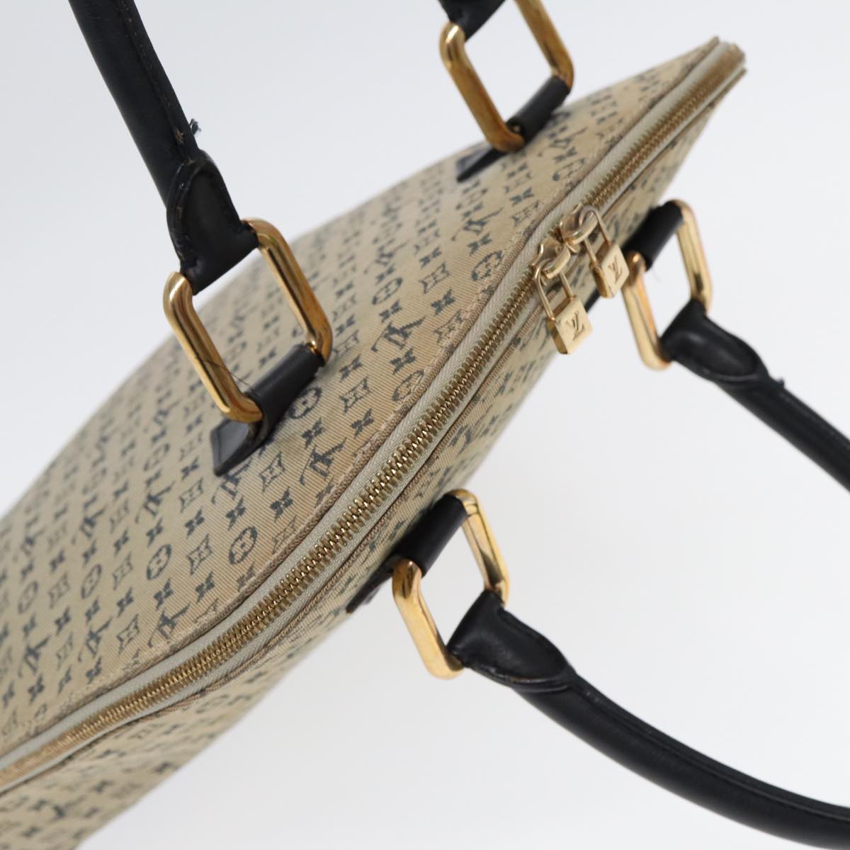 Louis Vuitton Alma Blue Canvas Handbag (Pre-Owned)