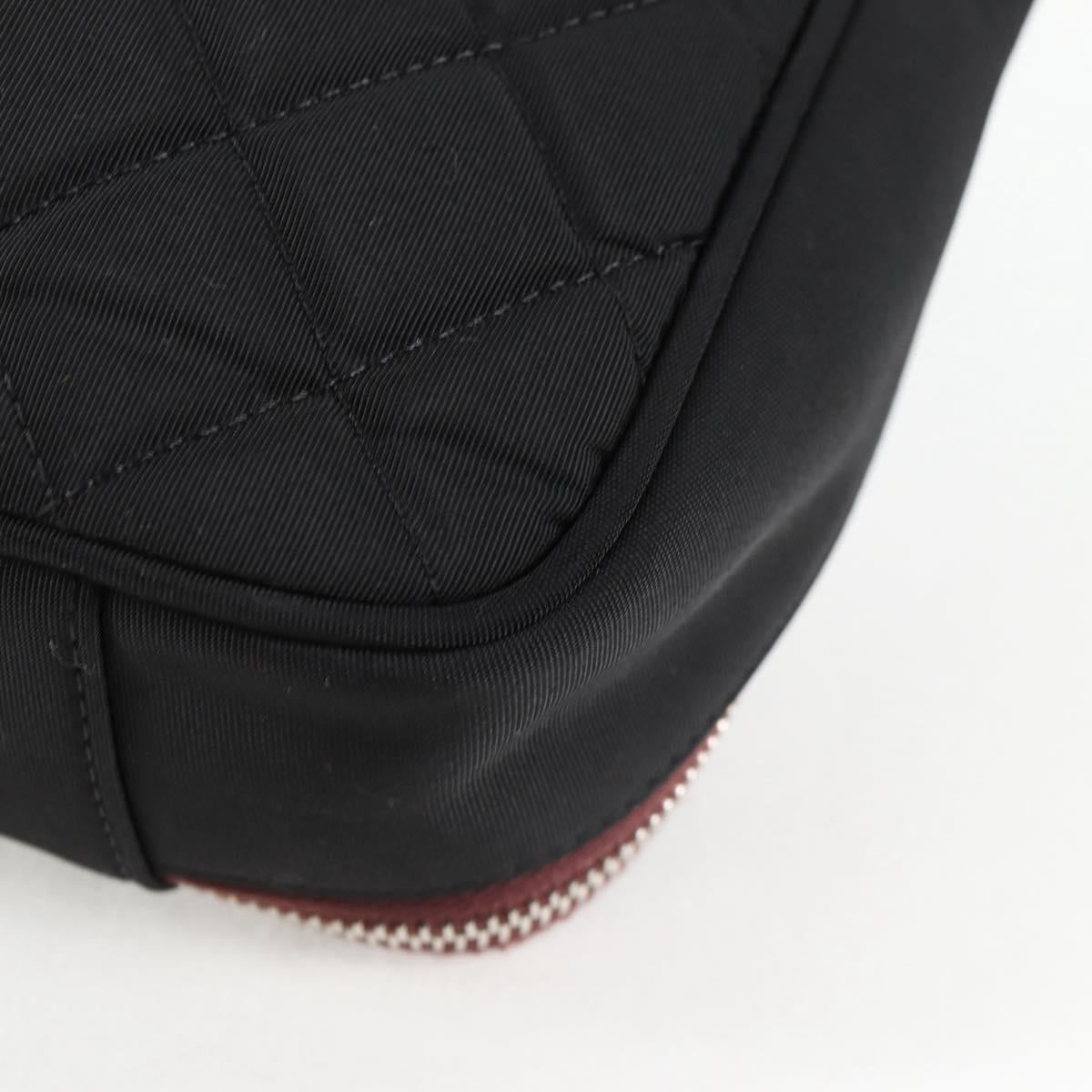 Chanel Cc Black Nylon Clutch Bag (Pre-Owned)