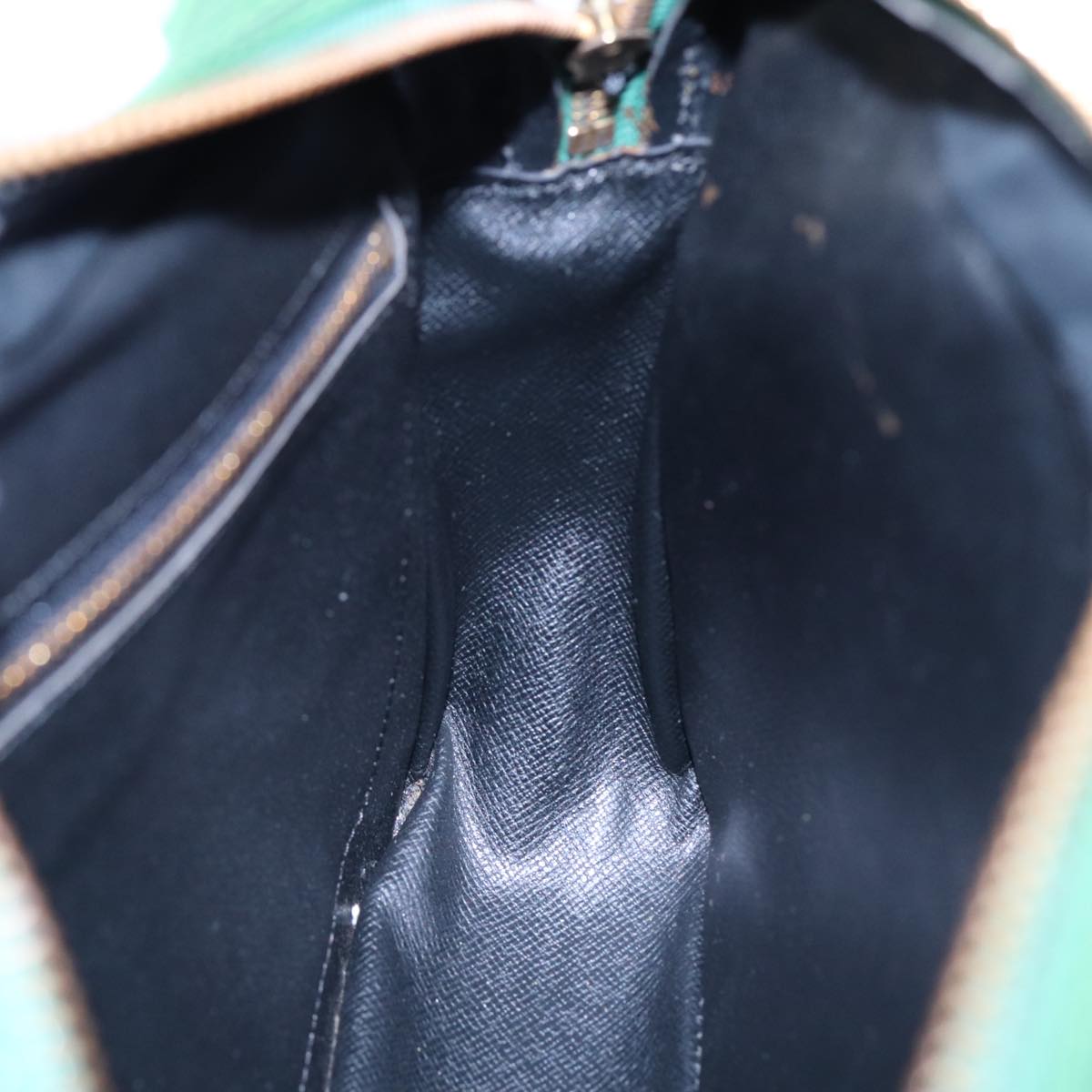 Louis Vuitton Trocadero 23 Green Leather Shoulder Bag (Pre-Owned)