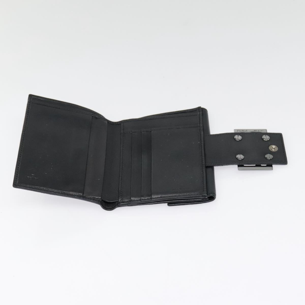 Fendi Zucca Brown Canvas Wallet  (Pre-Owned)