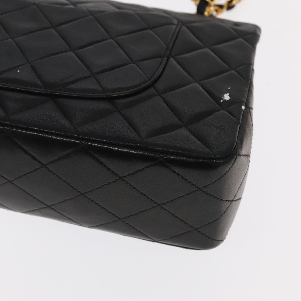 Chanel Timeless 26 Black Leather Shoulder Bag (Pre-Owned)