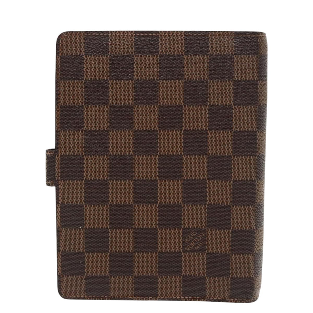 Louis Vuitton Agenda Cover Brown Canvas Wallet  (Pre-Owned)