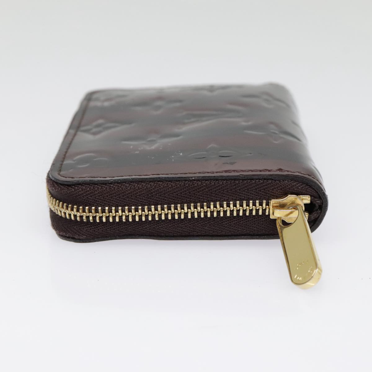 Louis Vuitton Zippy Coin Purse Burgundy Patent Leather Wallet  (Pre-Owned)
