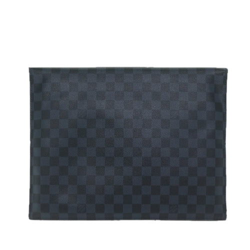 Louis Vuitton Pochette Black Canvas Clutch Bag (Pre-Owned)