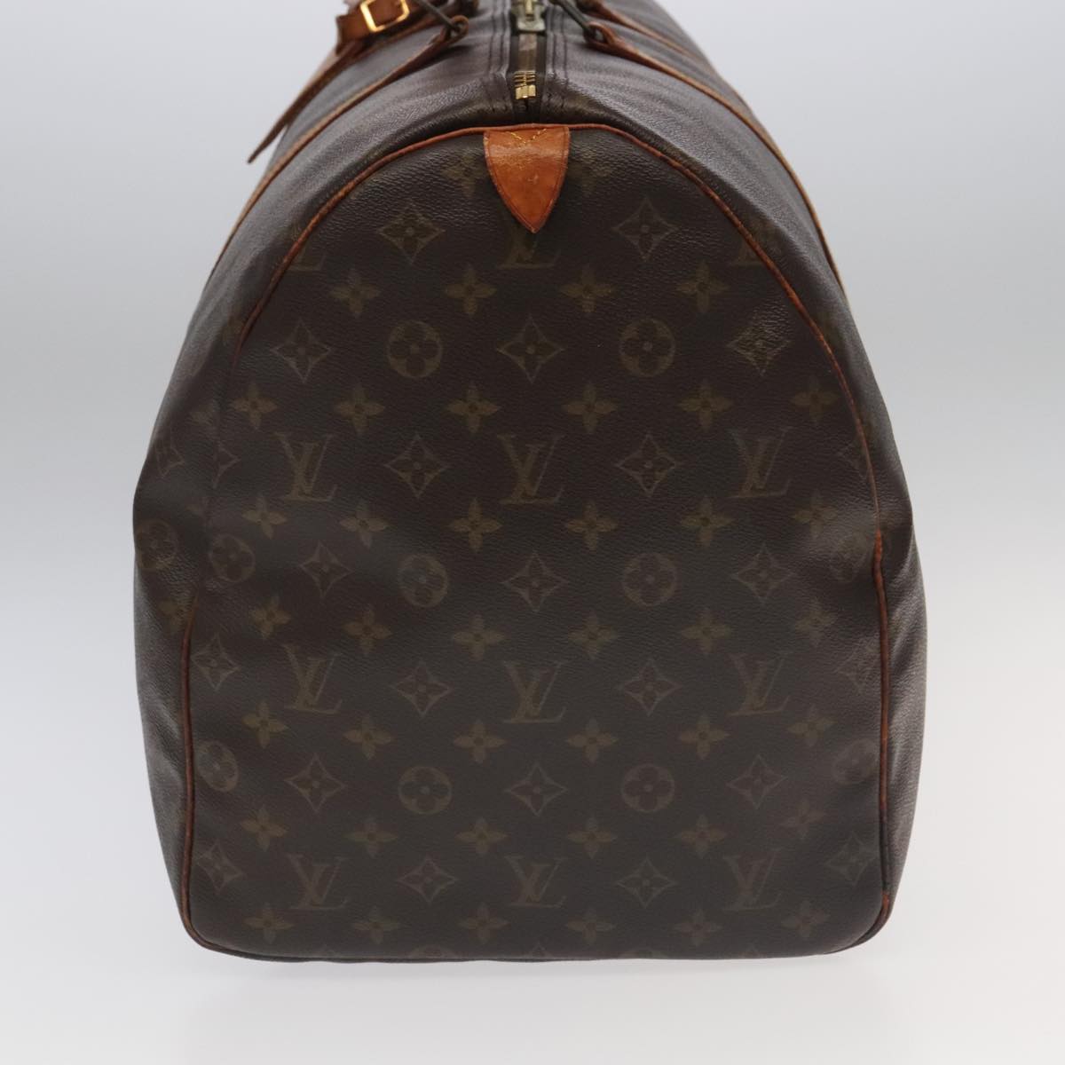 Louis Vuitton Keepall 60 Brown Canvas Travel Bag (Pre-Owned)